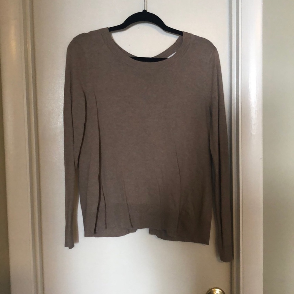 Brown sweater